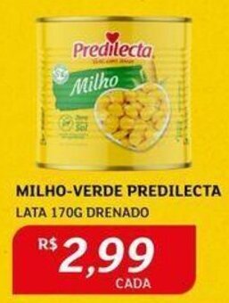 Assaí Atacadista MILHO-VERDE PREDILECTA LATA 170G DRENADO oferta