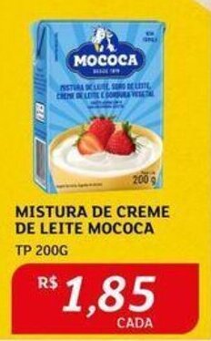 Assaí Atacadista MISTURA DE CREME DE LEITE MOCOCA TP 200G oferta