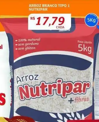 Assaí Atacadista ARROZ BRANCO TIPO 1 NUTRIPAR oferta