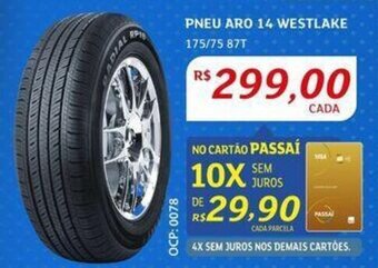Assaí Atacadista PNEU ARO 14 WESTLAKE 175/75 87T oferta