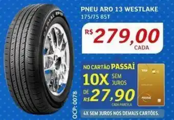 Assaí Atacadista PNEU ARO 13 WESTLAKE 175/75 85T oferta
