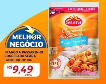 Assaí Atacadista FRANGO A PASSARINHO CONGELADO SEARA PACOTE IQF ZIP 1KG oferta