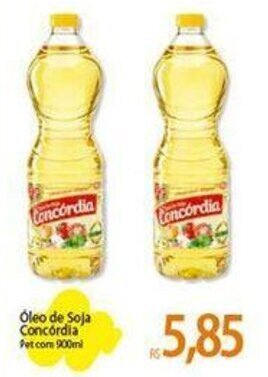 Atacadão Óleo de Soja Concórdia Pet com 900ml oferta