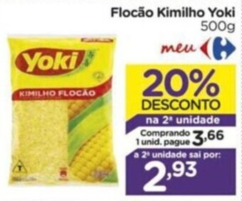 Carrefour Flocão Kimilho Yoki 500g oferta
