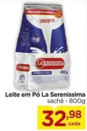 Carrefour Leite em Pó La Serenissima sabores - 800g oferta