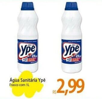 Atacadão Água Sanitária Ypê Frasco com 1L oferta