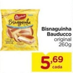 Carrefour Bisnaguinha Bauducco original 260g oferta