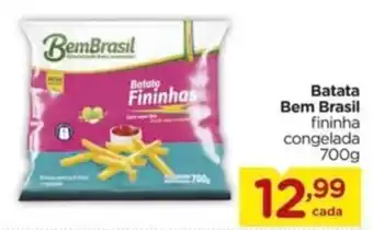 Carrefour Batata Bem Brasil fininha congelada 700g oferta