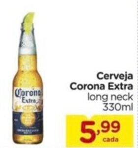 Carrefour Cerveja Corona Extra long neck 330ml oferta