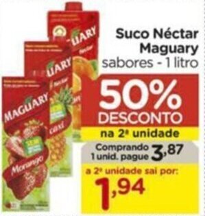 Carrefour Suco Néctar Maguary sabores-1 litro oferta