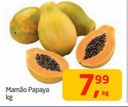 Tenda Atacado Mamão papaya kg oferta