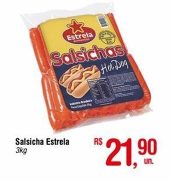 Salsicha Estrela 3kg