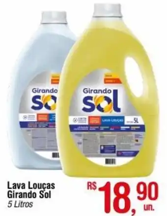 Fort Atacadista Lava Louças Girando Sol 5 Litros oferta