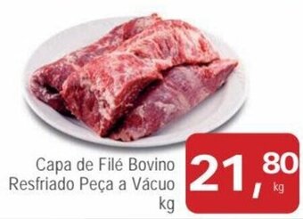 Mineirão Atacarejo Capa de Filé Bovino Resfriado Peça a Vácuo kg oferta