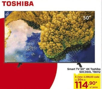 Carrefour Smart TV 50" 4K Toshiba 50C350L TB012 oferta
