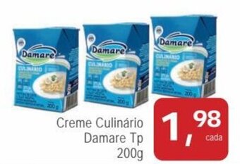 Mineirão Atacarejo Creme Culinário Damare Tp 200g oferta