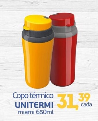 Copo térmico UNITERMI miami 650ml