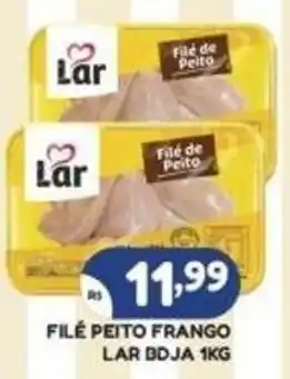 Bramil Supermercados FILÉ PEITO FRANGO LAR BDJA 1KG oferta