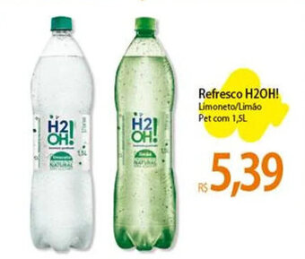 Atacadão Refresco H2OH! Limoneto/Limão Pet com 1,5L oferta