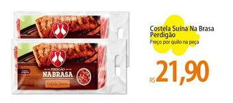 Costela Suína Na Brasa Perdigão Preço por quilo na peça