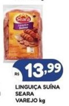 Bramil Supermercados LINGUIÇA SUÍNA SEARA VAREJO kg oferta