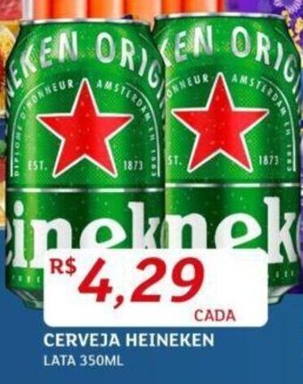 Assaí Atacadista CERVEJA HEINEKEN LATA 350ML oferta