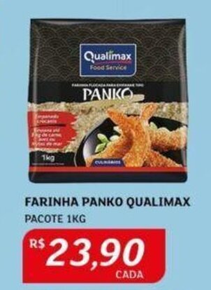 Assaí Atacadista FARINHA PANKO QUALIMAX PACOTE 1KG oferta