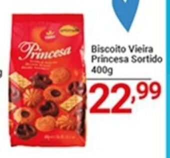 Biscoito Vieira Princesa Sortido 400g