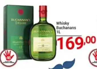 X Supermercados Whisky Buchanans 1L oferta