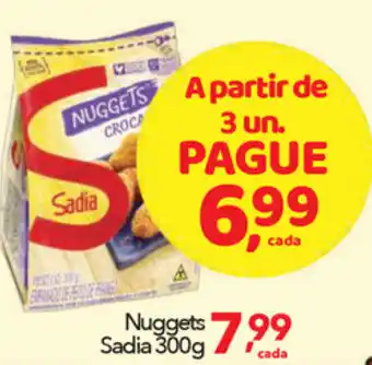 Lopes Supermercados Nuggets Sadia 300g oferta