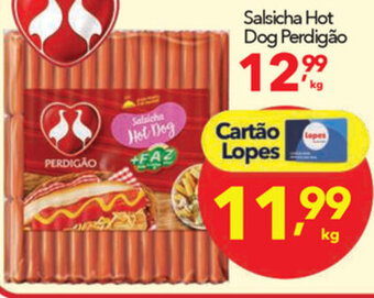 Salsicha Hot Dog Perdigao 1kg