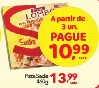 Lopes Supermercados Pizza Sadia 460g oferta