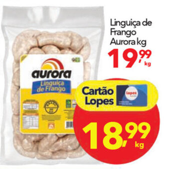 Linguica de Frango Aurora 1kg