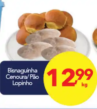 Lopes Supermercados Busnaguinha Cenoura/ Pao Lopinho 1kg oferta
