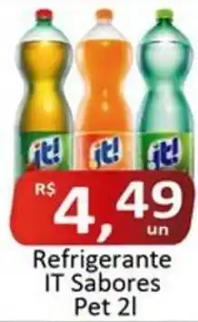 Rede Krill Refrigerante IT Sabores Pet 2L oferta