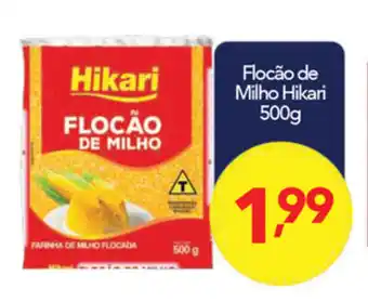 Lopes Supermercados Flocao de Milho Hikari 500g oferta
