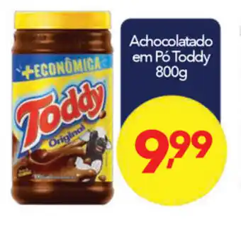 Lopes Supermercados Achocolate em po Toddy 800g oferta