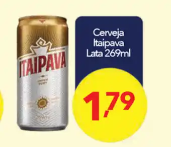 Lopes Supermercados Cerveja Itaipava lata 269ml oferta