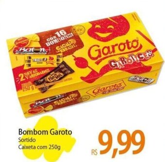 Atacadão Bombom Garoto Sortido Caixeta com 250g oferta