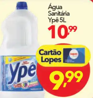 Lopes Supermercados Agua Sanitaria Ype 5L oferta