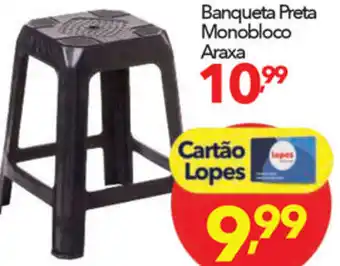 Banquete Preta Monobloco Araxa