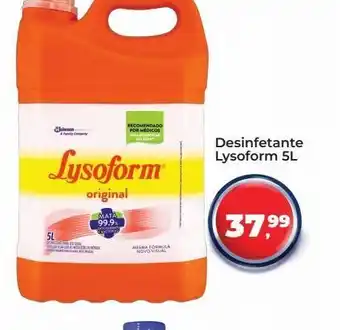 Tonin Superatacado Detergente lysoform 5l oferta