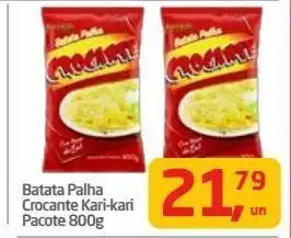 Tenda Atacado Batata palha crocante kari-kari 800g oferta