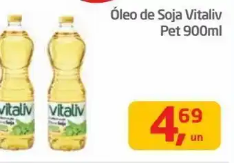 Tenda Atacado Óleo de soja vitaliv 900ml oferta