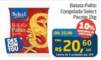 Tenda Atacado Batata palito select 2kg oferta