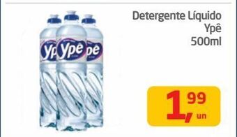 Tenda Atacado Detergente líquido ypê 500ml oferta