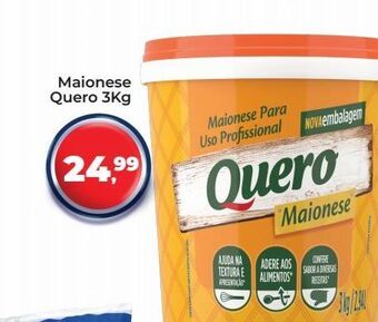 Tonin Superatacado Maionese quero 3kg oferta