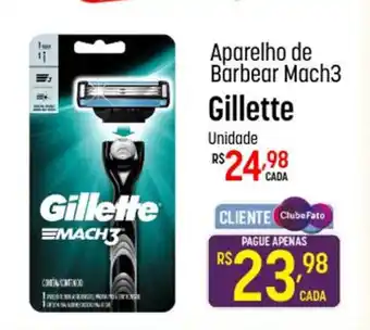 Muffato Aparelho de Barbear Mach3 Gillette Unidade oferta