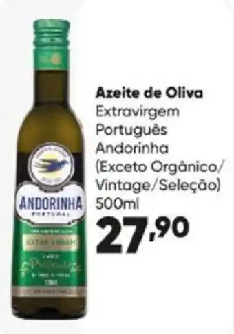 Zaffari Azeite de oliva Extravirgem Português Andorinha 500ml oferta