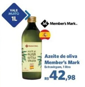 Sam's Club Azeite de oliva Member's Mark Extravirgem, 1 litro oferta
